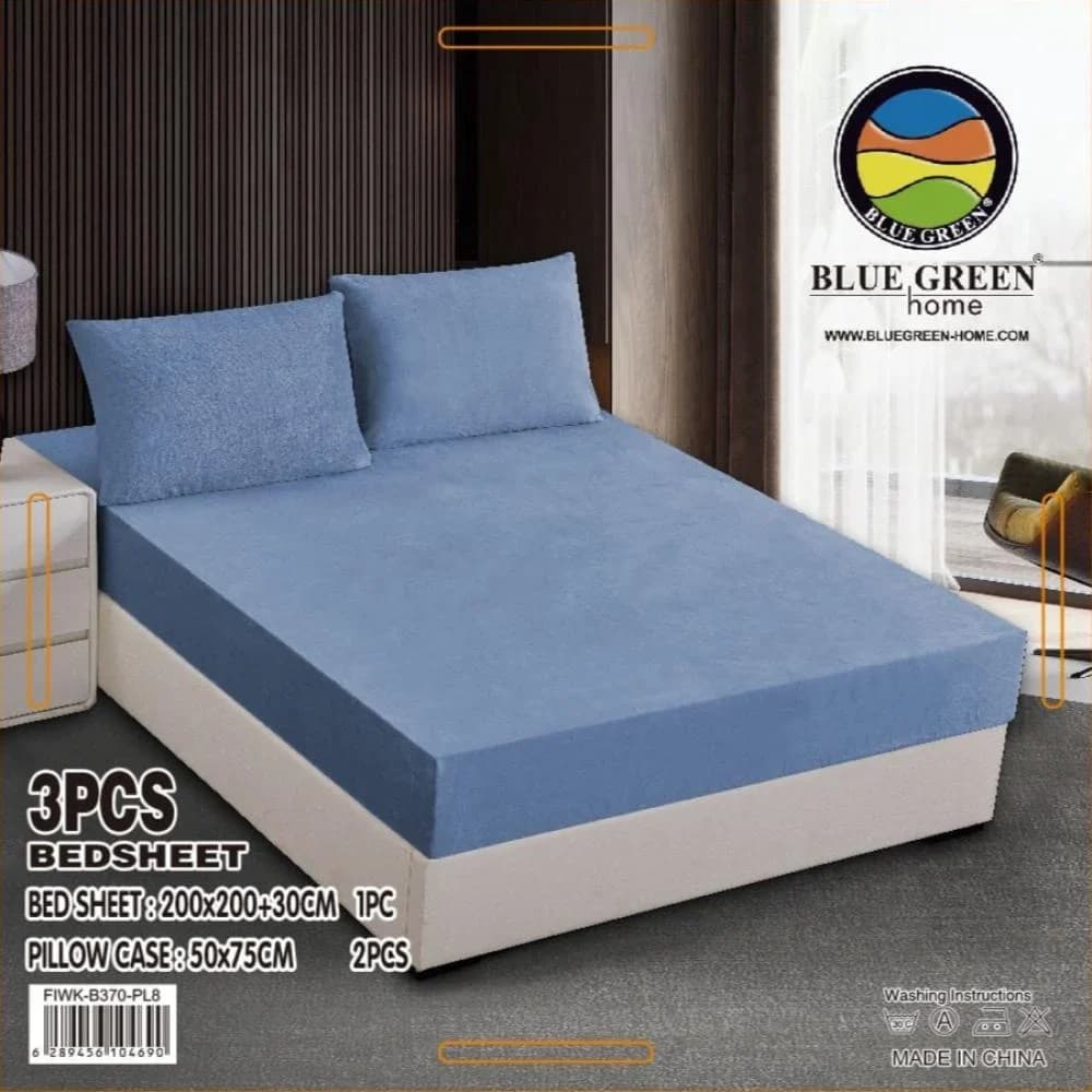 King Plain Bed Sheet Set