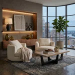 Beige Accent Chair Set – A Balance of Comfort and Beauty
