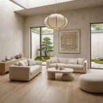 طقم كنب - بيج - بتصميم جذاب ينسجم مع مختلف أنماط الديكور