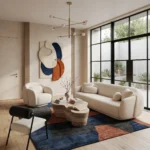 Elegant and Sophisticated Beige Sofa Set