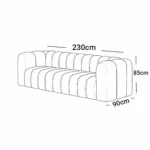 Executive Tailored Sofa – Master Craftsmanship & High-Density Support - Image 2
