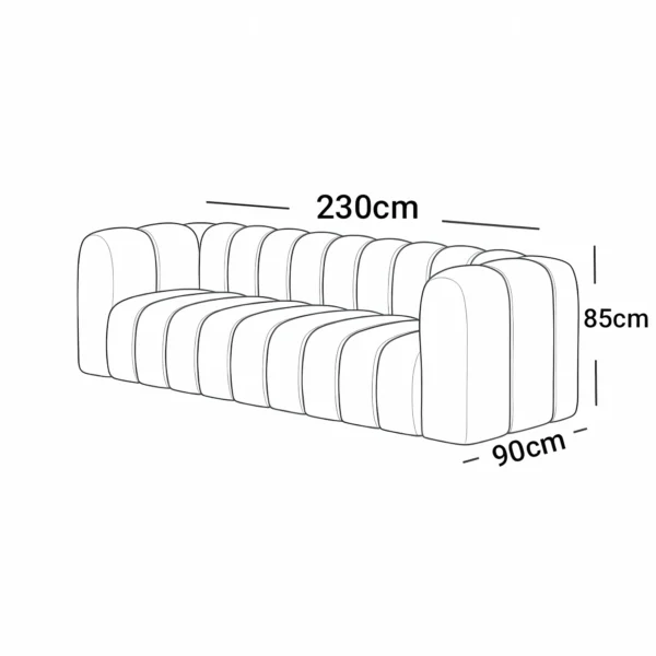 Executive Tailored Sofa – Master Craftsmanship & High-Density Support - Image 2