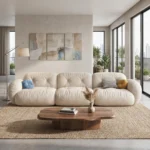 Luxury Modern Beige Sofa – Refined Simplicity & Everyday Comfort