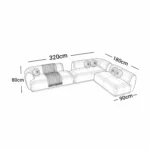 Luxury Sofa Set with Warm Elegance and Exceptional Comfort - Image 2