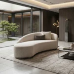 Modern Two-Seater Sofa – Compact Elegance and Comfort