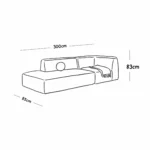 Olive Green Two-Seater Sofa – Modern Comfort and Timeless Appeal - Image 2