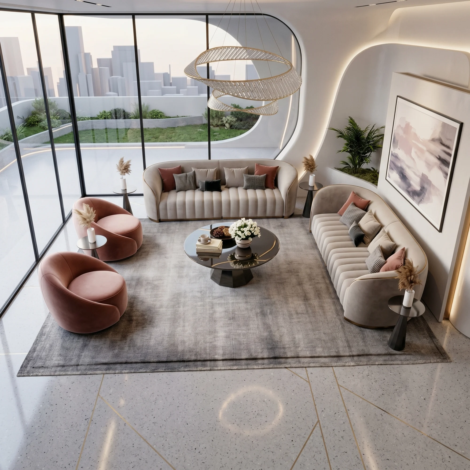 prestige-tailored-4-piece-sofa-set-precision-stitching-universal-layout-symmetry-1.webp طقم كنب مكون من 2 كنبة مع كرسيين بتصميم عصري يناسب جميع المساحات - الصورة 1